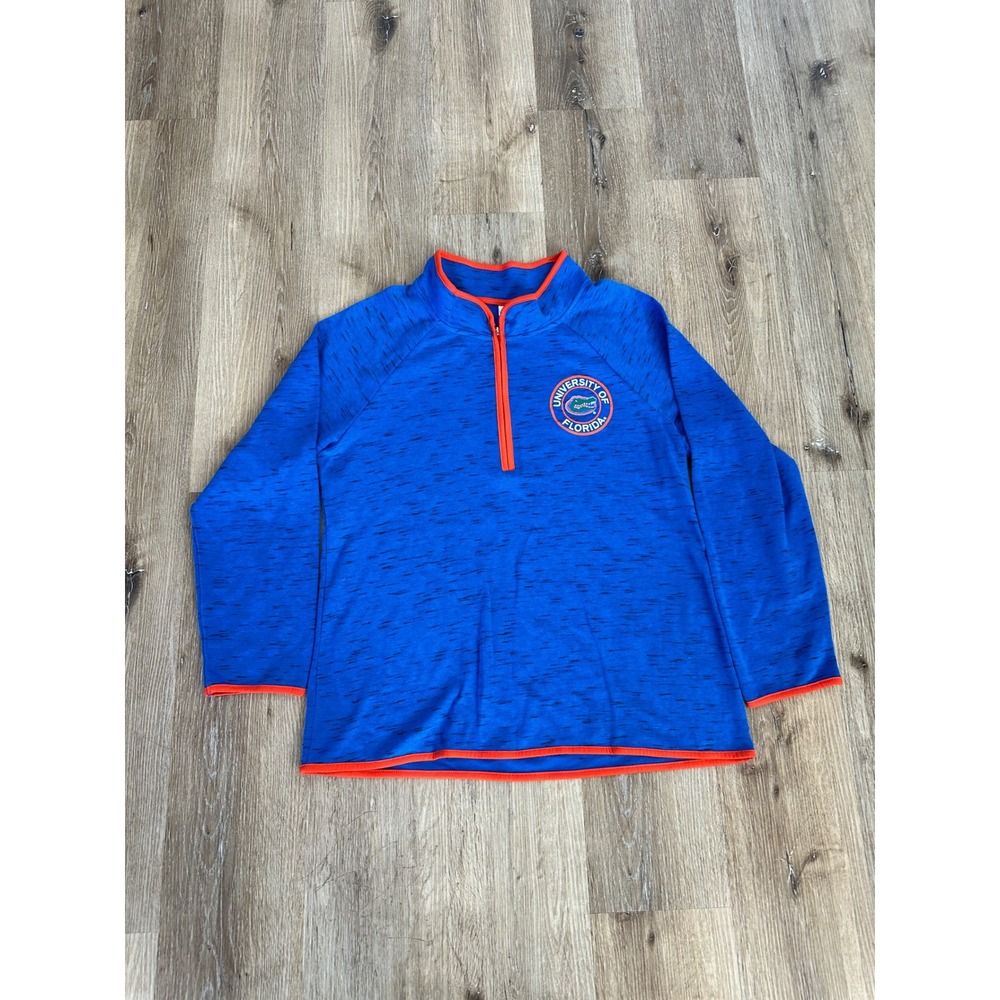 University of Florida Gators Men's Quarter 1/4‎ Zip Pullover XXXL Blue